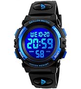 Dayllon Kids Digital Watch Outdoor Sports 50M Waterproof Electronic Watches Alarm Clock 12/24 H S...
