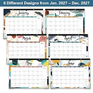desk calendar 2027