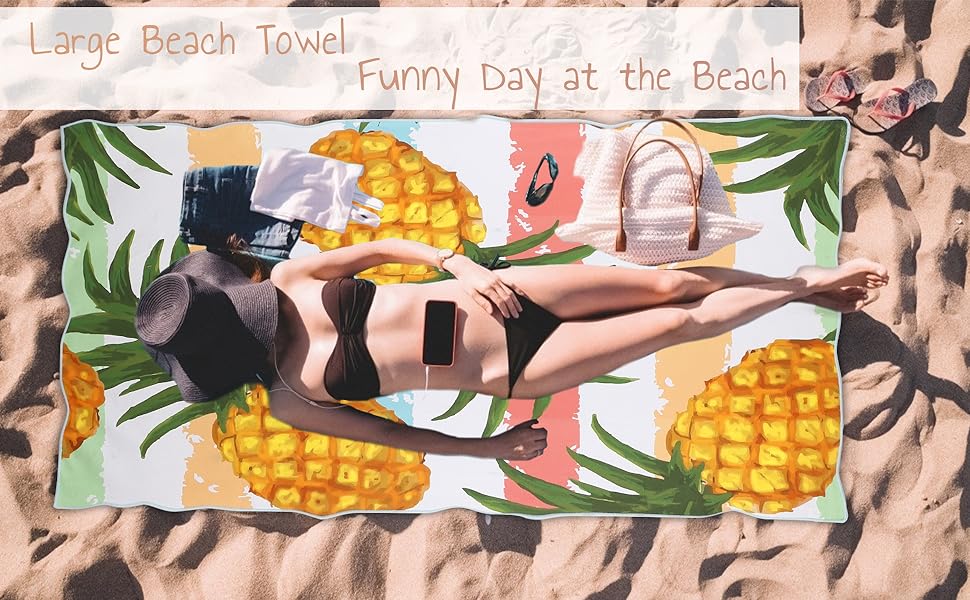 extra large beach towel