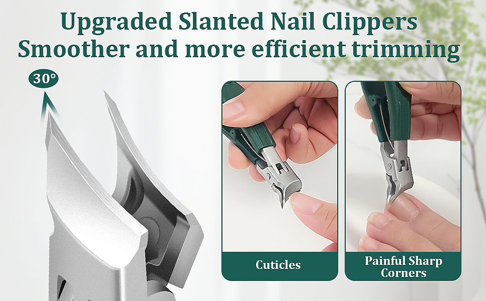 Upgraded Slanted Nail Clippers