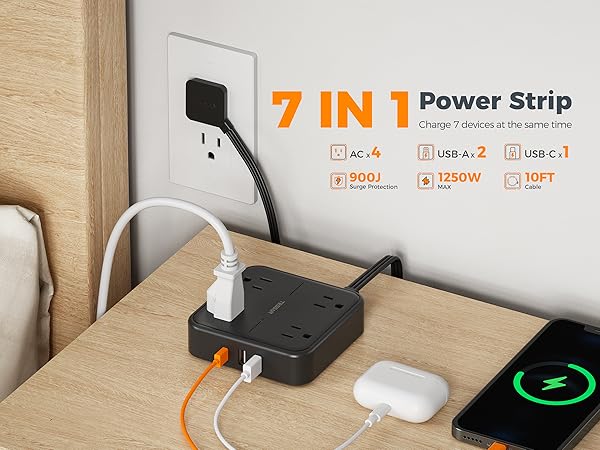 power strip 10 foot
