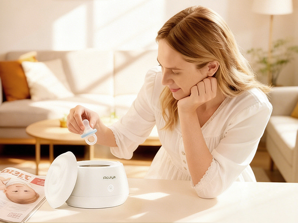 Ultrasonic denture cleaner
