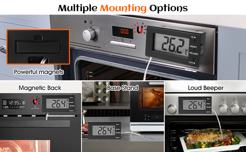 Attached soft magnet and nylon buckle for convenient placement