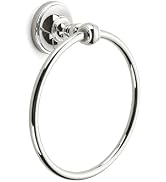 khtumeware 1 Pack Vibrant Polished Nickel Bath Towel Ring, Bathroom Hardware Accessories Heavy-Du...