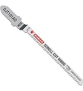 Diablo DJT101AO5 3-1/4 in. 20 TPI High Carbon Steel T-Shank Jig Saw Blades for Scroll Cuts in Woo...