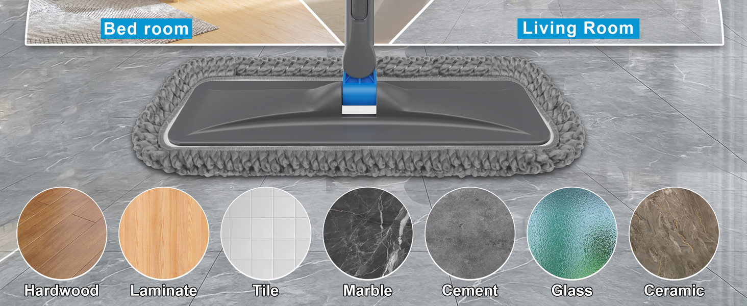 dust mop for most hard surfaces