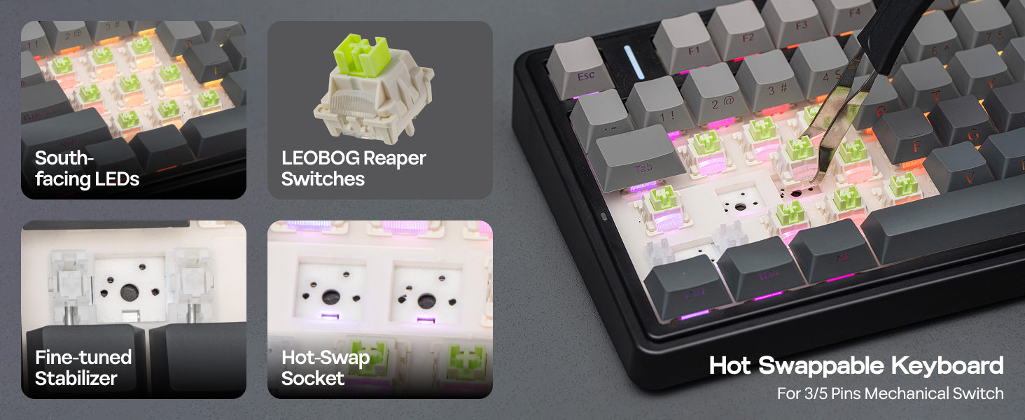 75% Wireless Gaming Keyboard