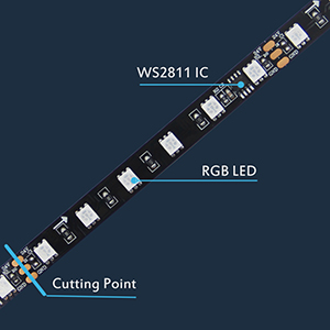 one Ic control 6 led
