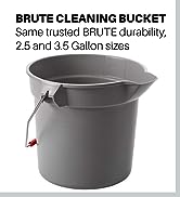 BRUTE Cleaning Bucket