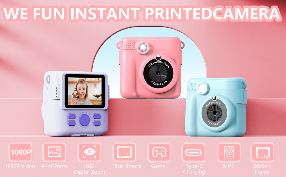Instant Print Camera