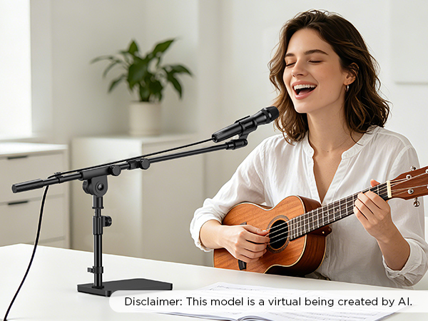 desktop mic stand