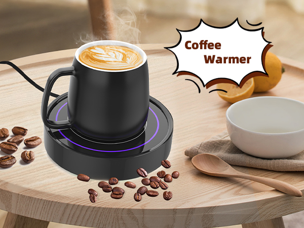 coffee warmer for desk auto shut off