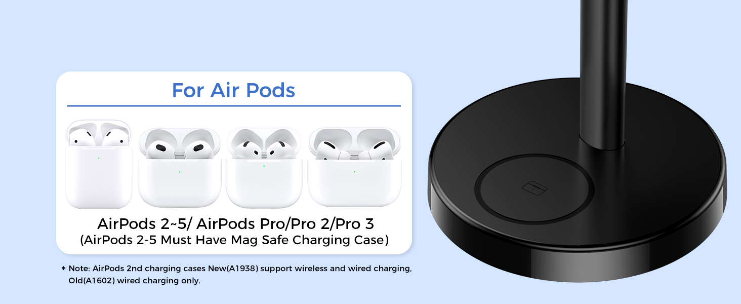 3-in-1 Charging Station for Apple Device