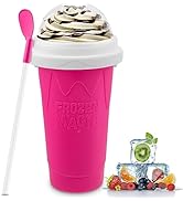 Slushie Maker Cup - Magic Quick Frozen Smoothies Cup for Homemade Milk Shake Ice Cream Maker, Coo...