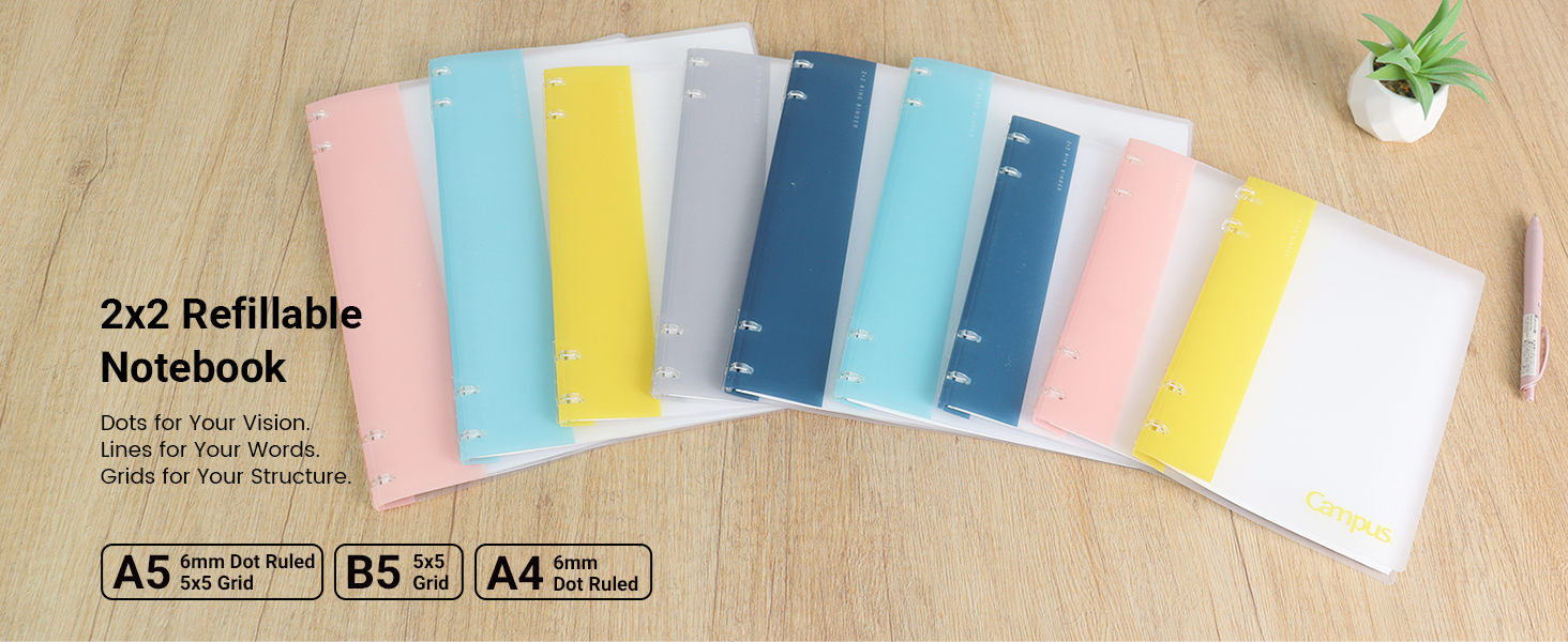 refillable notebook