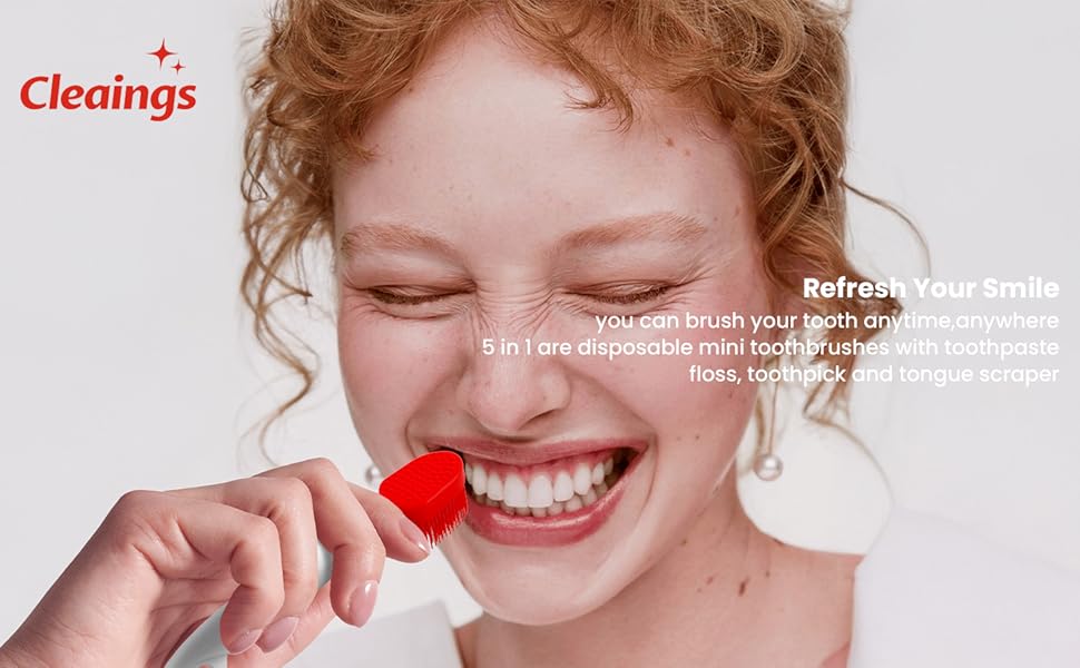 You can brush your tooth anytime,anywhere