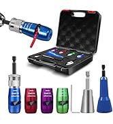 BURMONG Wire Twister &amp; Stripper Tool for Drill – 8/10/12/14 AWG, 2026 Upgraded Electrician Wire S...