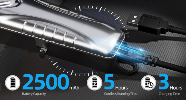 Super 5 Hours Cordless Using