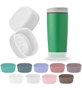 Kaitiaki 2pcs Silicone Boot for Owala SmoothSip Slider Coffee Tumbler 20oz 12oz, Anti-Slip Sleeve...