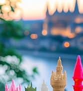 SUNLU PLA Filament 16 Color Bundle Multicolor, PLA 3D Printer Filament 1.75mm, Individually Vacuu...