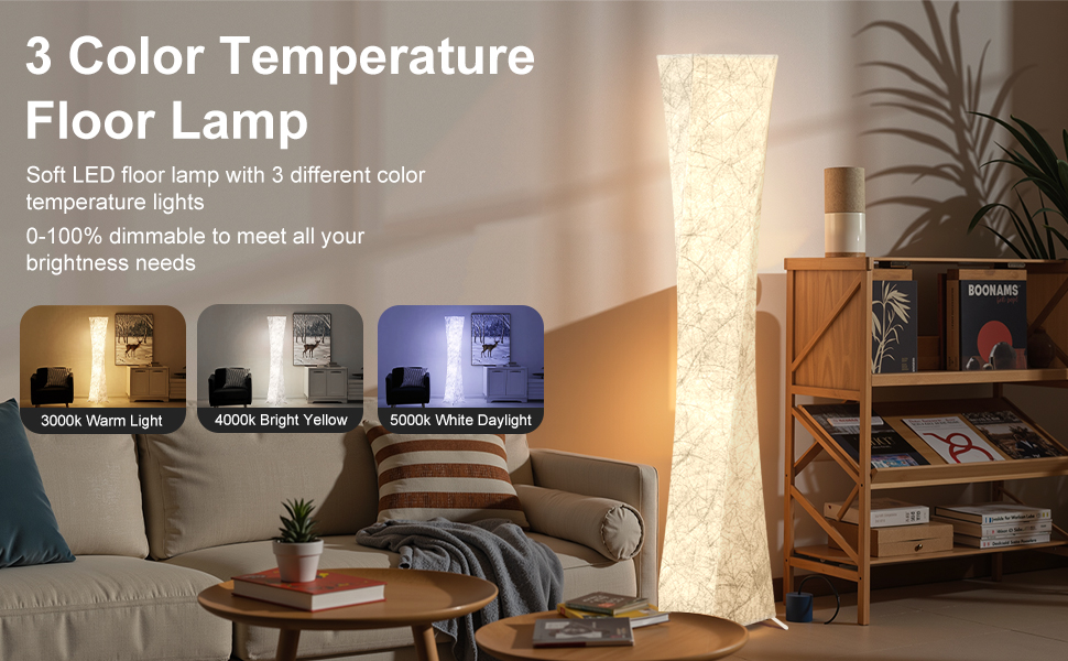 dimmable floor lamp for bedroom