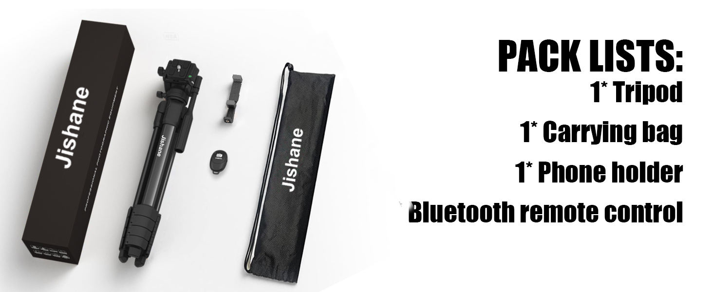 camera tripod packlists