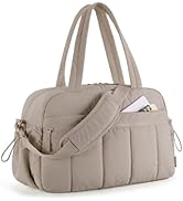 BAGSMART Gym Bag for Women, Duffle Bag for Travel with Wet Pocket, Carry on Weekender Bags for Wo...