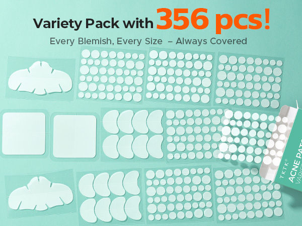 Variety Pack with 356pcs! 