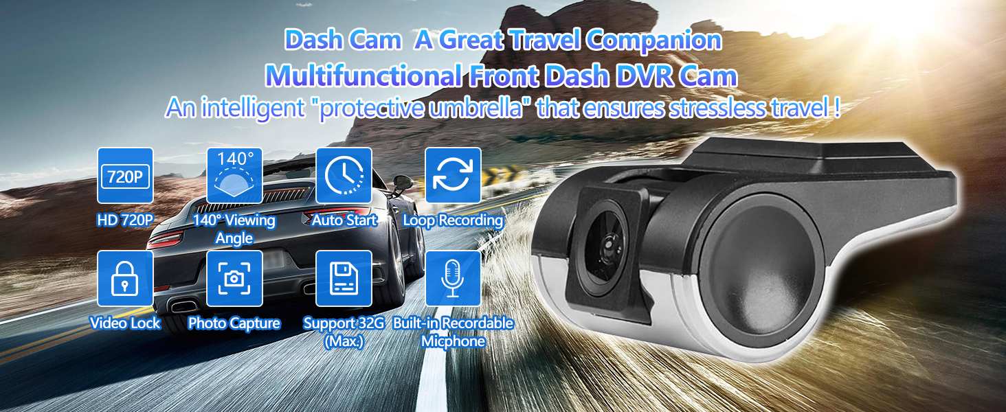 dash dvr Camera