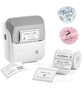 NIIMBOT B31 Label Maker Machine with Tape, 3 Inch Portable Label Printer for Barcode, Address, Lo...
