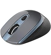 cimetech Wireless Mouse, 2.4G Wireless Ergonomic Optical Mouse, Slim Silent Mouse with USB Receiv...