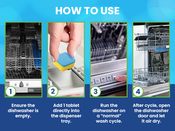 how to use clean elements dishwasher cleaner tablets active citrus deep