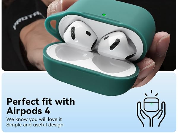 AirPod 4 Case Accessories with Keychain