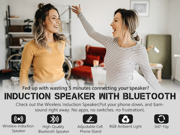 Wireless Induction Speaker