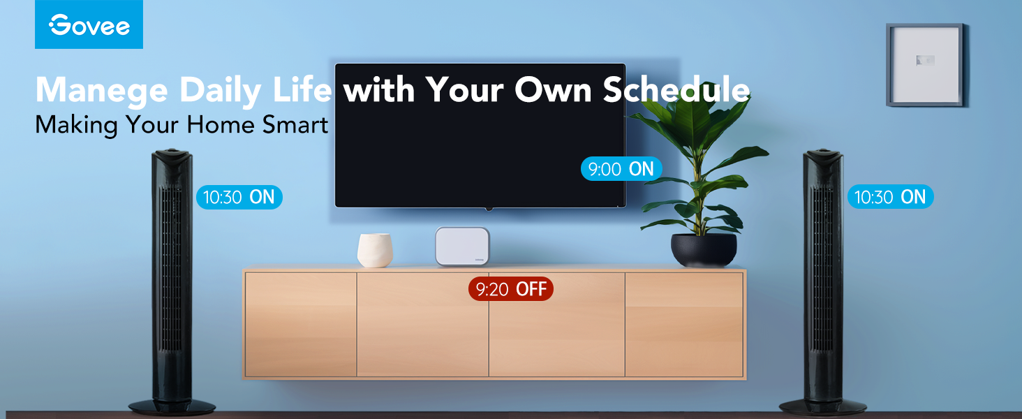 Manege daily life with schedule