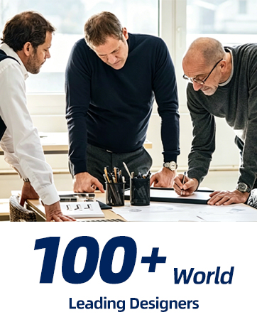 100+ World Leading Designers
