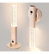 HAANGWAN Motion Sensor Night Lights Indoor, Rechargeable Night Lights Wall Sconces Wooden Set of ...