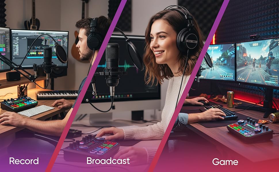 pod cast equipment kit;microfono para podcast