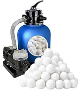 LYQC 1.5 lbs Pool Filter Balls Eco-Friendly Fiber Filter Media for Swimming Pool Sand Filters (Eq...