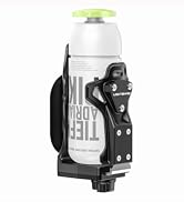 LOKTENWO Anti-Theft Motorcycle Cup Holder, Extra Large Adjustable Size Bike Water Bottle Holder f...