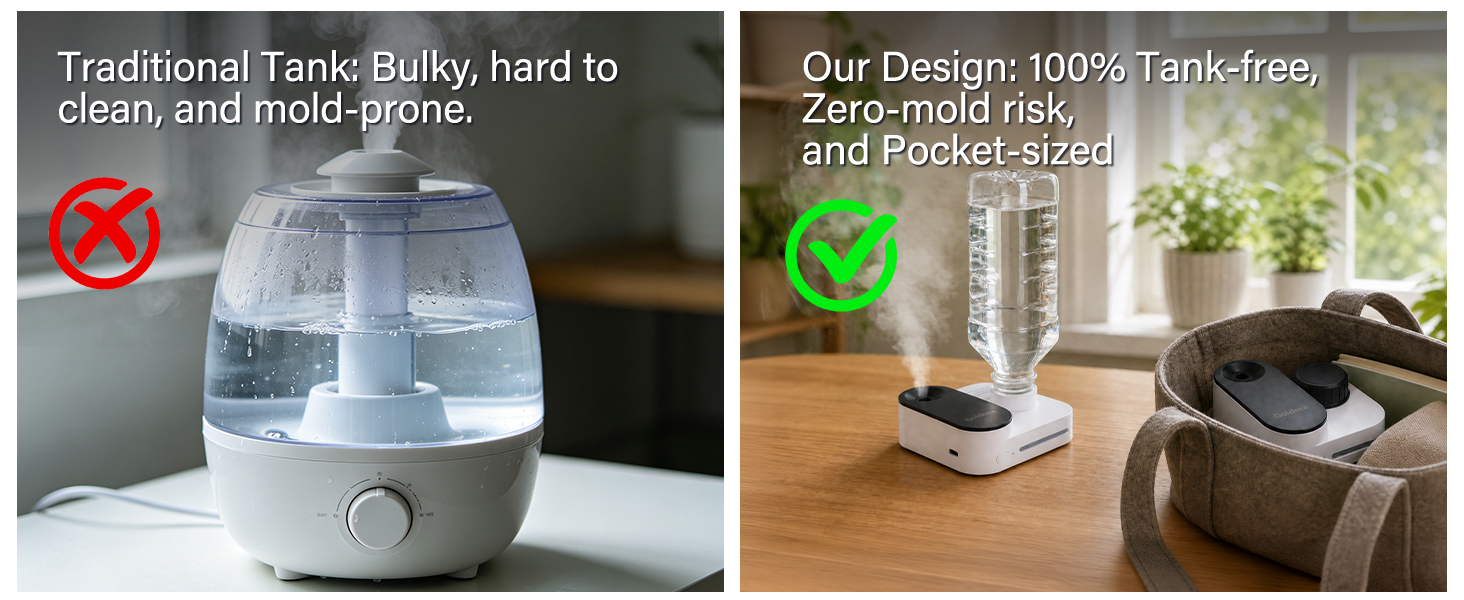 travel humidifier for hotel room