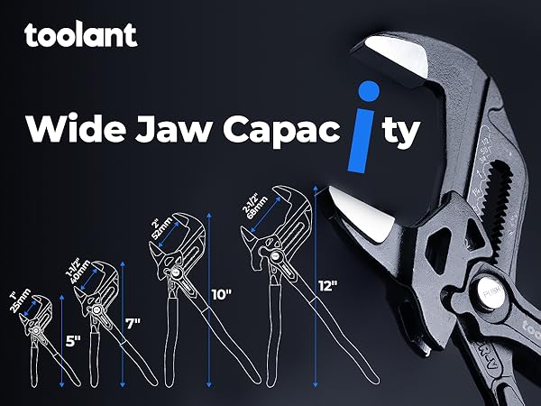 Wide Jaw Range