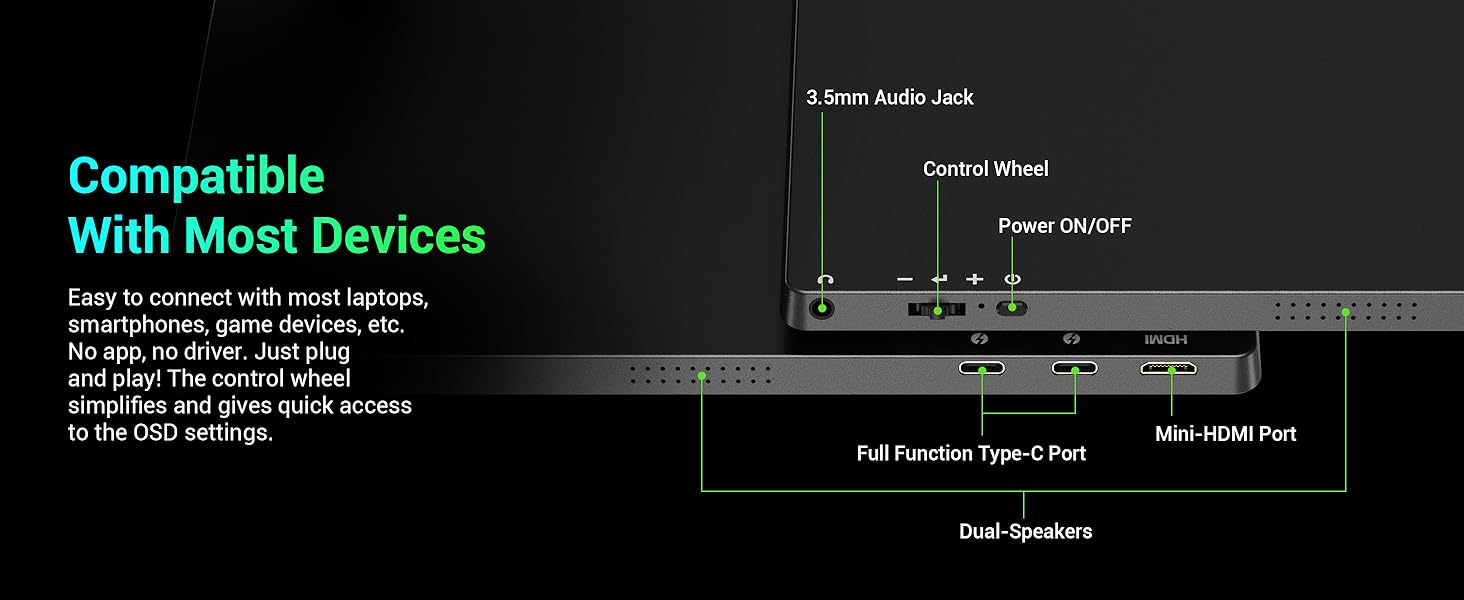 KYY K3 portable monitor for laptop