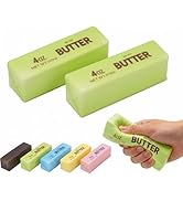 Squishy Butter Stick, Butter Squishy Fidget Toys for Adults Teens, Slow Rebound Realistic Food St...