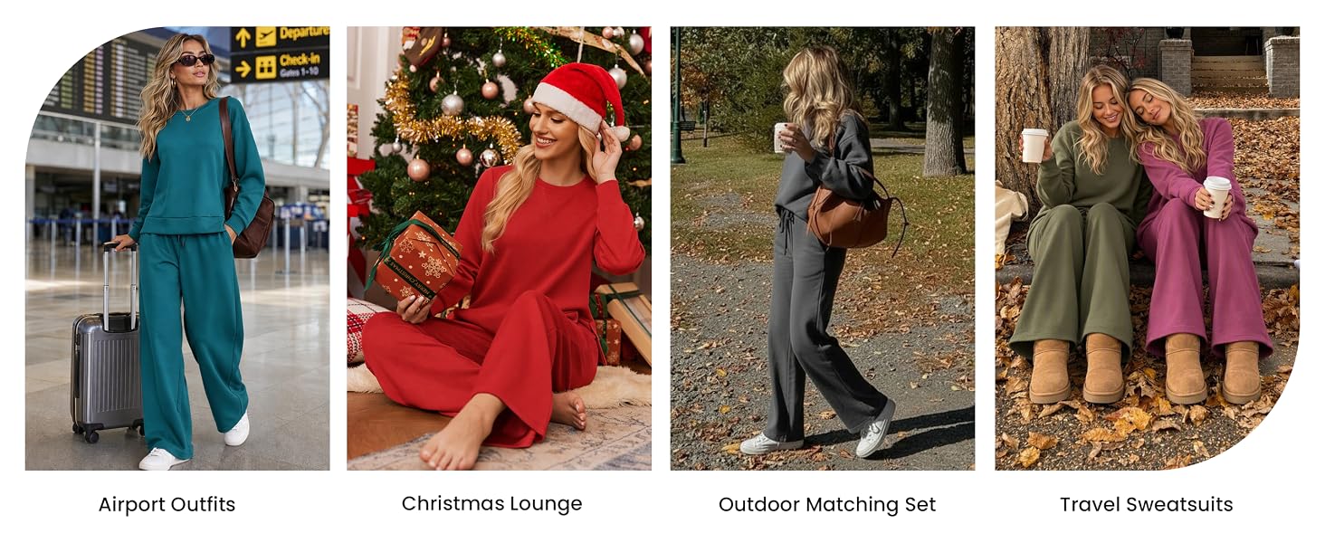 Fall Lounge Sets Outfits