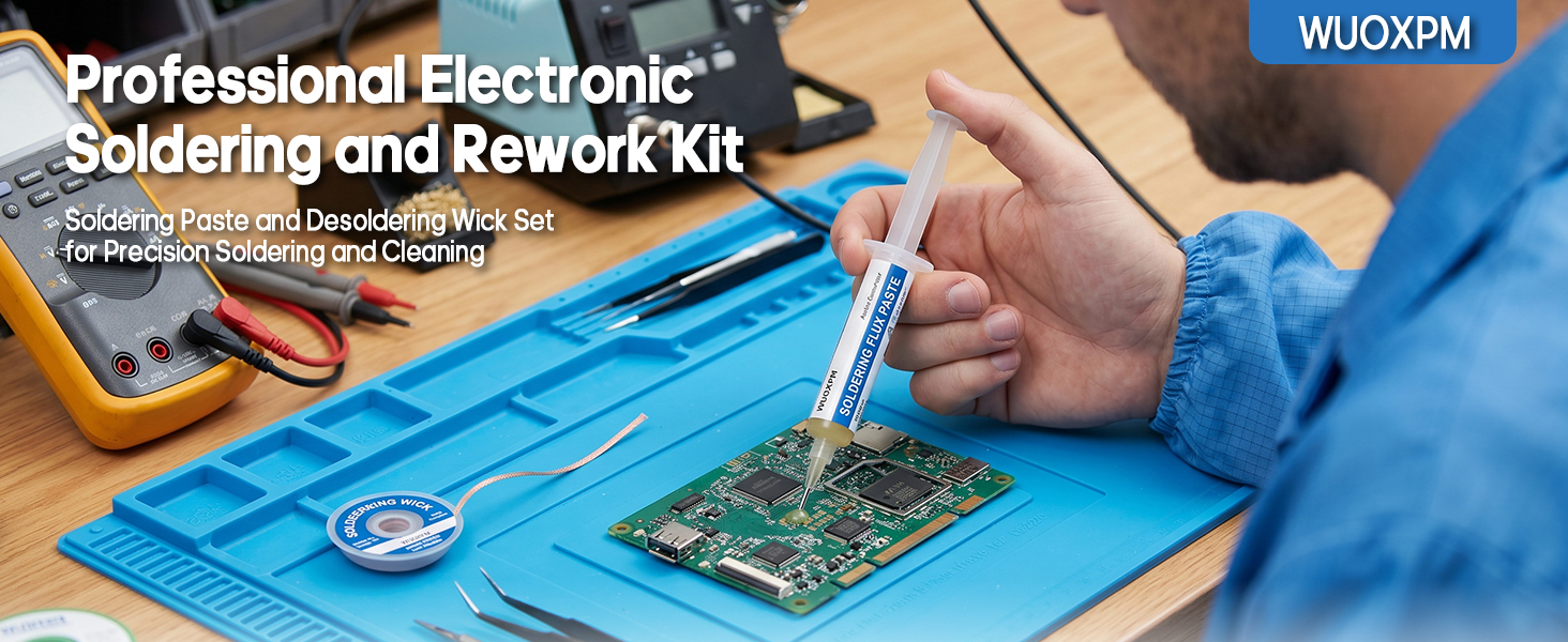 Solder Paste and Solder Wick