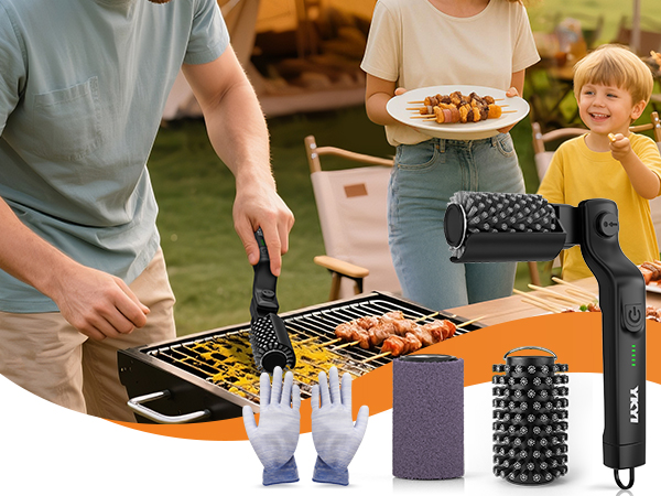grill brush for outdoor grill