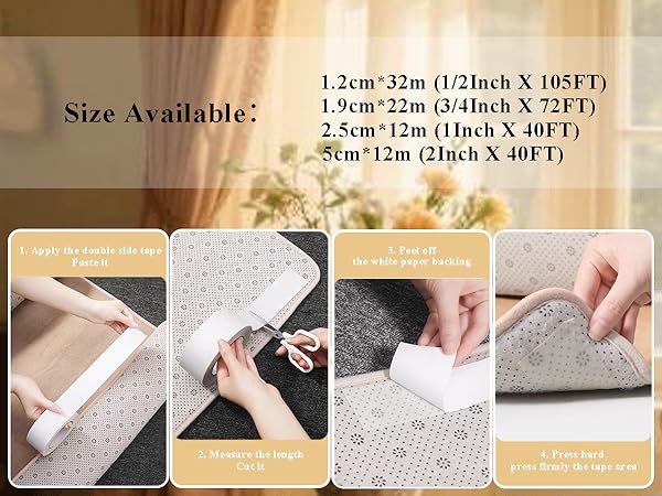 double sided carpet tape