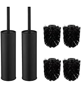 BGL Toilet Brush and Holder,Stainless Steel Toilet Brushes for Bathroom with Holder, Toilet Bowl ...