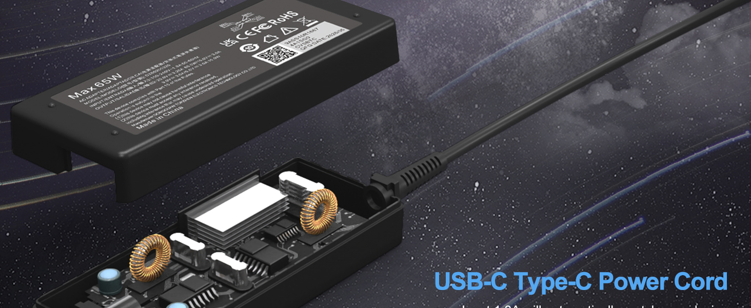 65w usb TYPE c charger